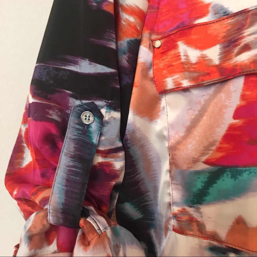 Calvin Klein Button Down Blouse - image 6